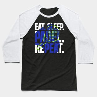 Eat Sleep Padel Repeat Sports Game Fan Baseball T-Shirt